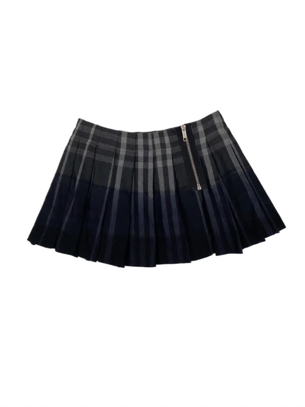 Archive Burberry London Wool Blend Mini Skirt (US 10)